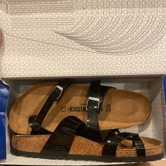 BNIB Birkenstock Mayari Black Narrow, cork sole, Sandals, Mens 10 - Picture 5 of 10